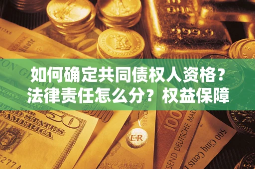 北京如何确定共同债权人资格？法律责任怎么分？权益保障技巧揭秘！