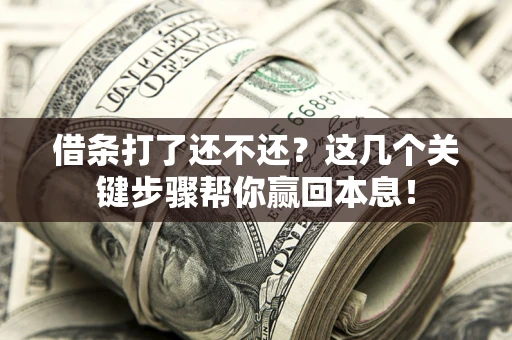 北京借条打了还不还？这几个关键步骤帮你赢回本息！