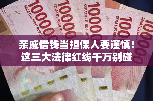 北京亲戚借钱当担保人要谨慎！这三大法律红线千万别碰