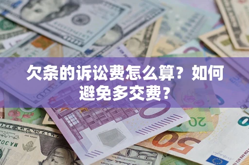 北京欠条的诉讼费怎么算？如何避免多交费？